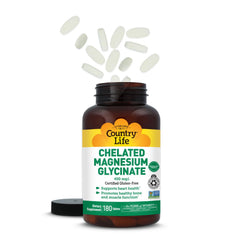 Country Life energy metabolism scene shows active lifestyle with magnesium