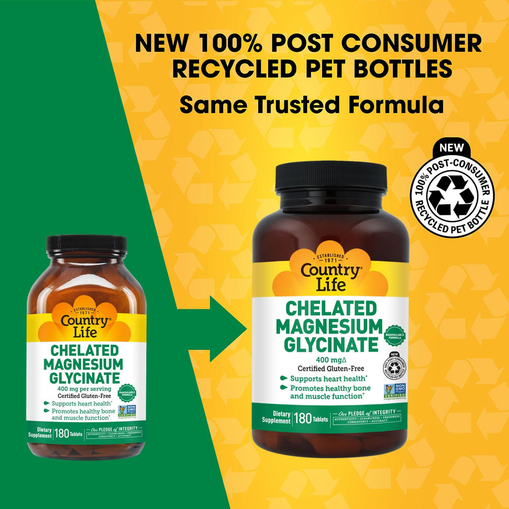 Country Life gluten-free label highlights clean, allergen-conscious formula