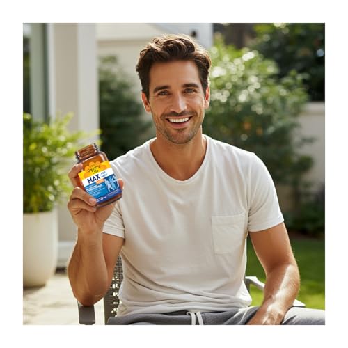 Country Life Max for Men bottle-label close-up highlighting magnesium for heart health.