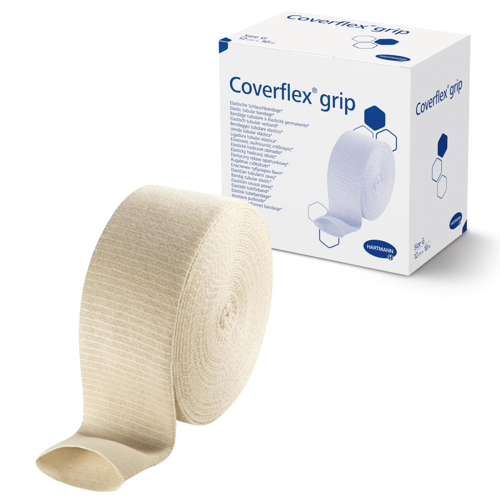 Coverflex Grip Size G tubular bandage, easy application for quick wrapping