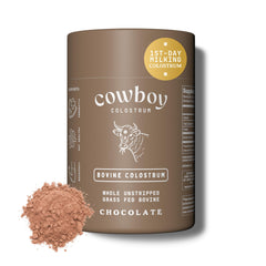 Cowboy Colostrum first morning milking boosts potency for gut and immune support.