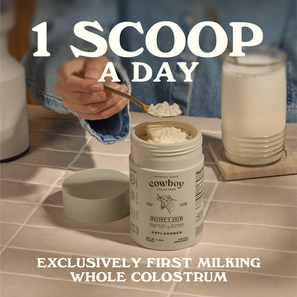 Cowboy Colostrum sugar-free-chocolate-flavor invites tasty, sugar-free treats.