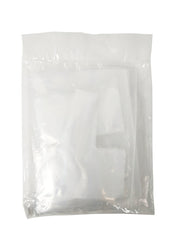CPR Savers Baby Buddy face shield lung bags front view, bulk 100-pack for convenient stocking.