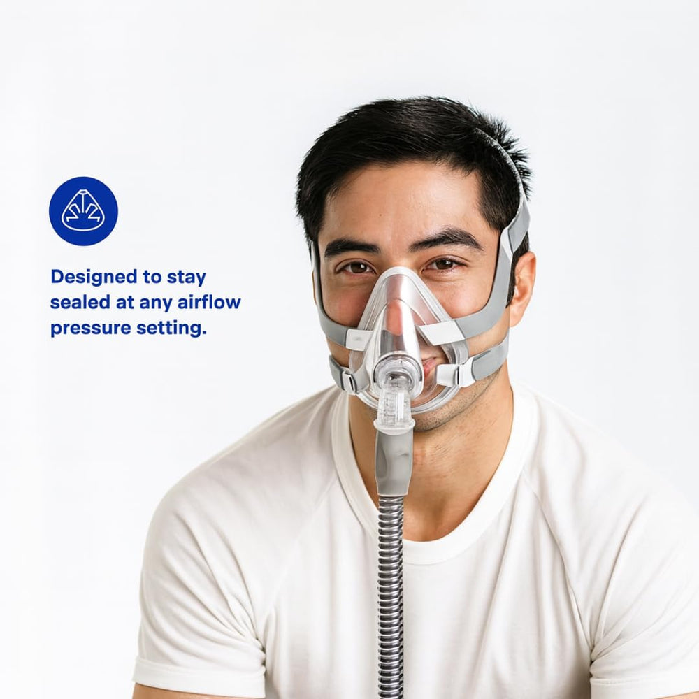 CPAP Systems AirFit F20 cushion large easy swap for quick maintenance