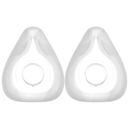 CPAP Systems AirFit F20 cushion large front view with soft silicone seal for comfort