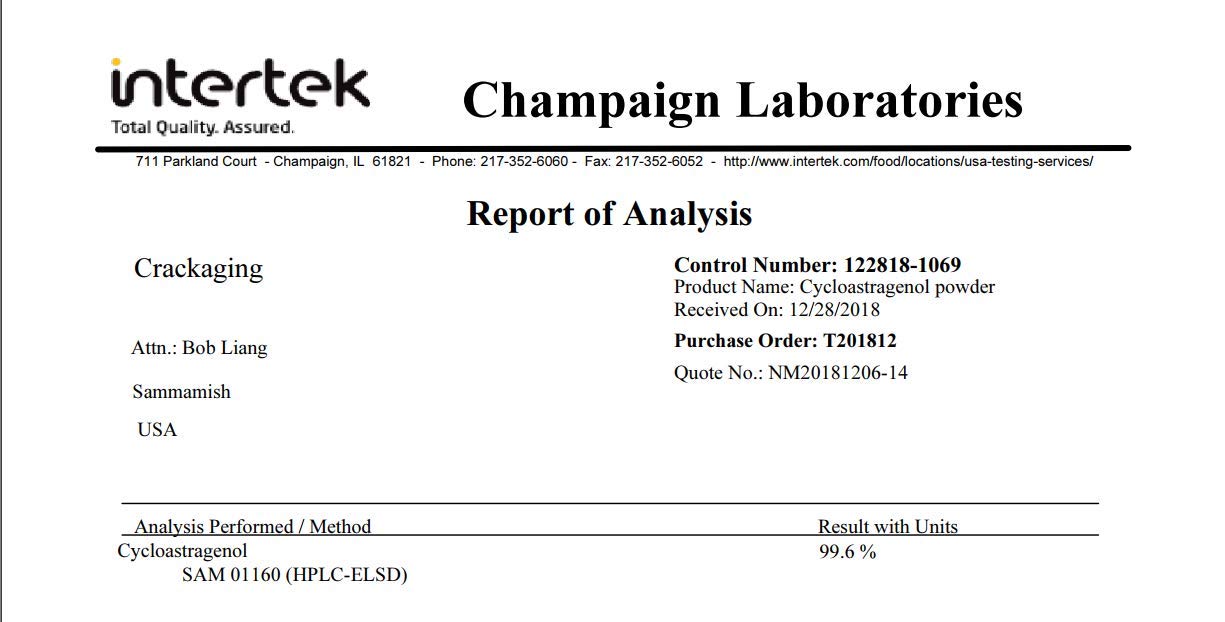 Crackaging dosage guide illustrates 10-50 mg per day option.