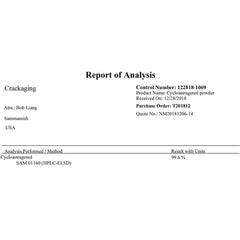Crackaging recommended daily dosing timing for best absorption in daily routine.