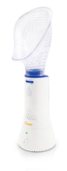 Crane corded steam inhaler with mask for targeted warm mist relief.