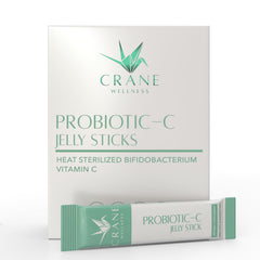 CRANE WELLNESS Probiotic-C Jelly Stick kid-friendly flavor and texture.