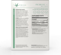 CRANE WELLNESS Probiotic-C Jelly Stick vitamin C boost in daily sachets.