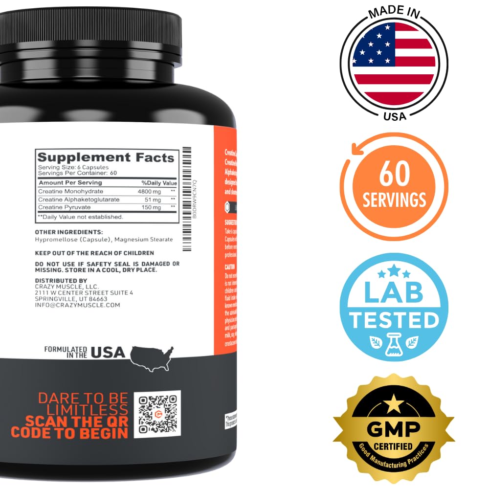 Vegetarian, gluten-free, soy-free label for clean fueling.