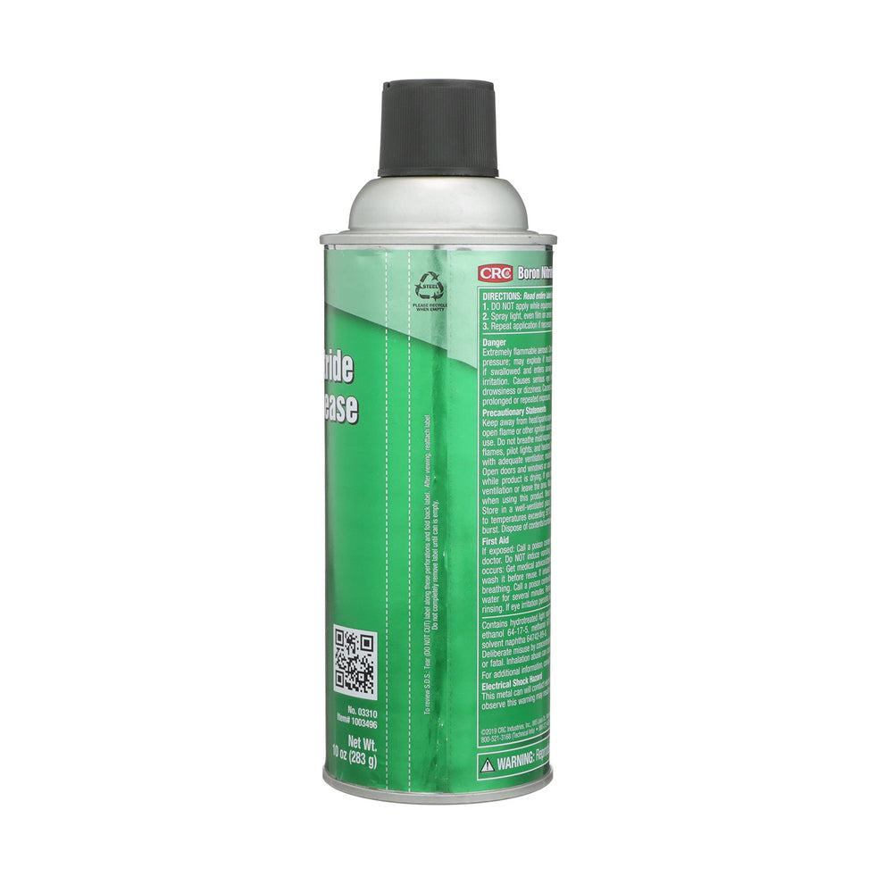 CRC mold release spray used in die casting of low melting point metals.