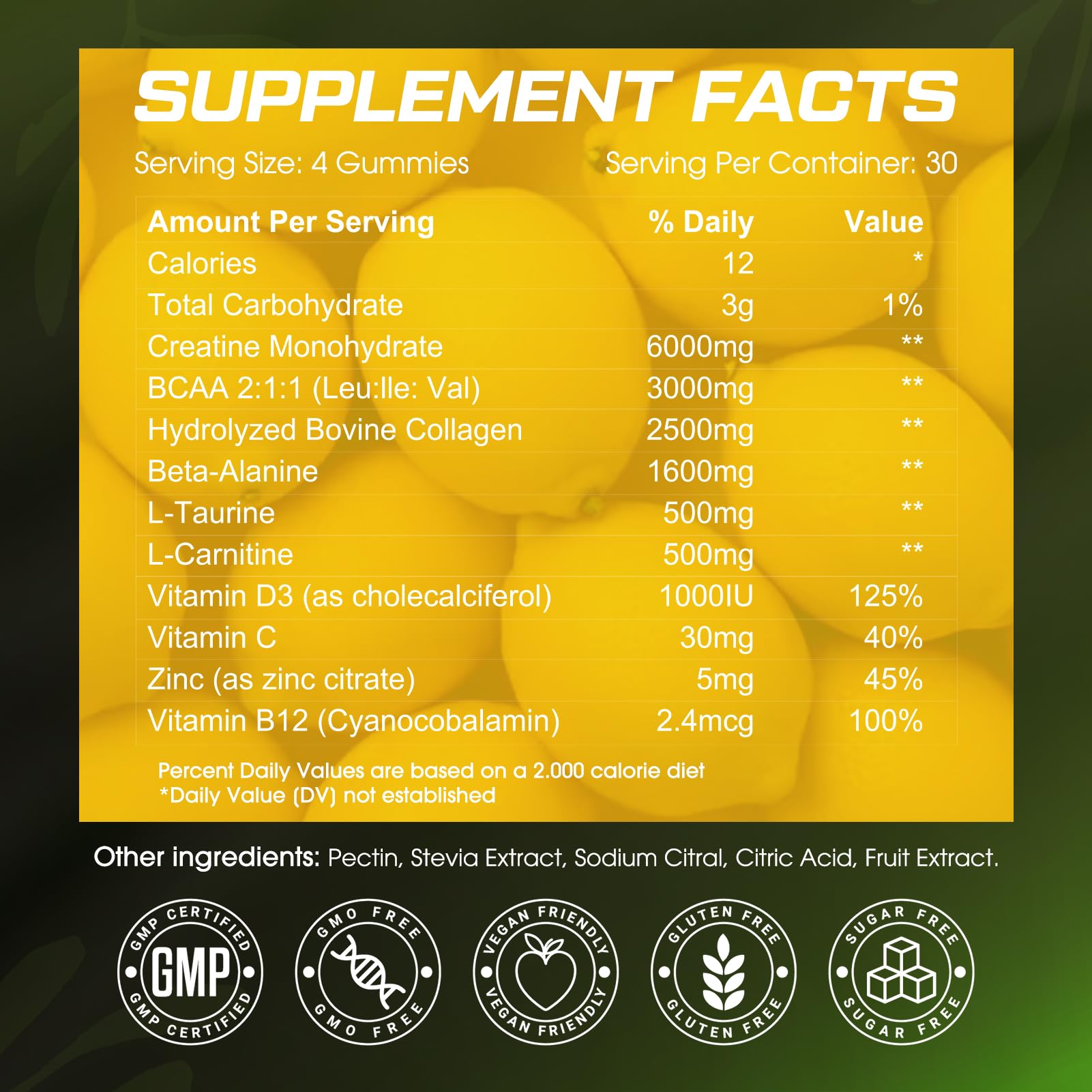 CNFHDI Creatine Gummies travel-friendly packaging for on-the-go use