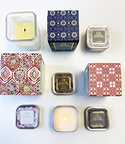 Creative Energy lotion candle close-up showing warm wax for massage