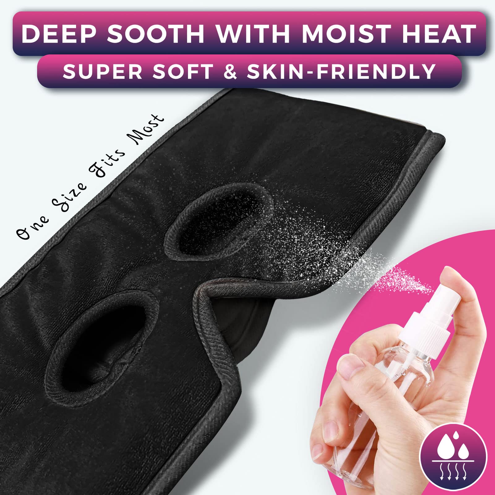 Three heat settings controller enables customizable warmth for varied comfort