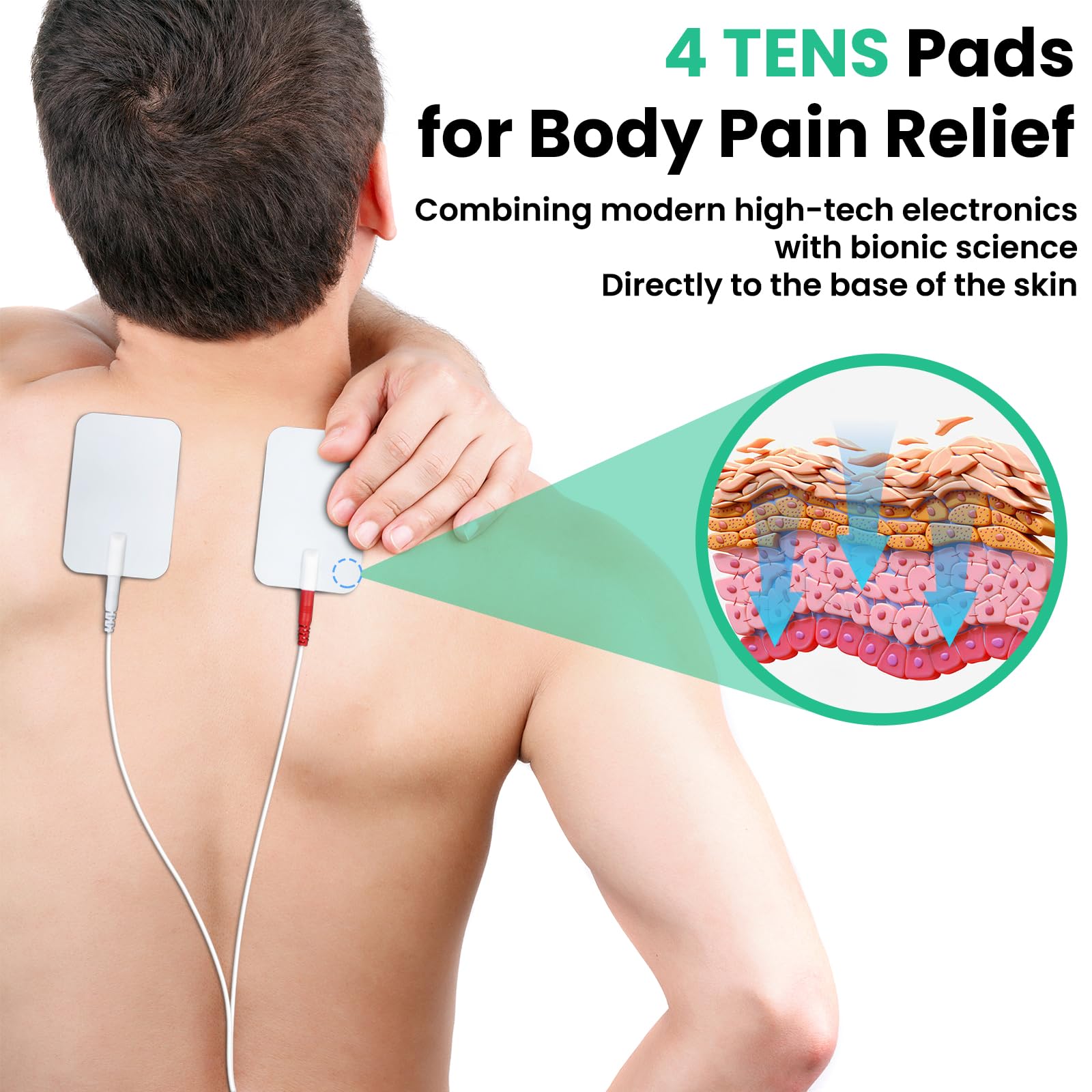 Creliver EMS Foot Massager with electrode pads offers versatile comfort options.