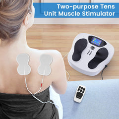 Creliver EMS Foot Stimulator Pro 2 ergonomic curved sole fitting a variety of feet