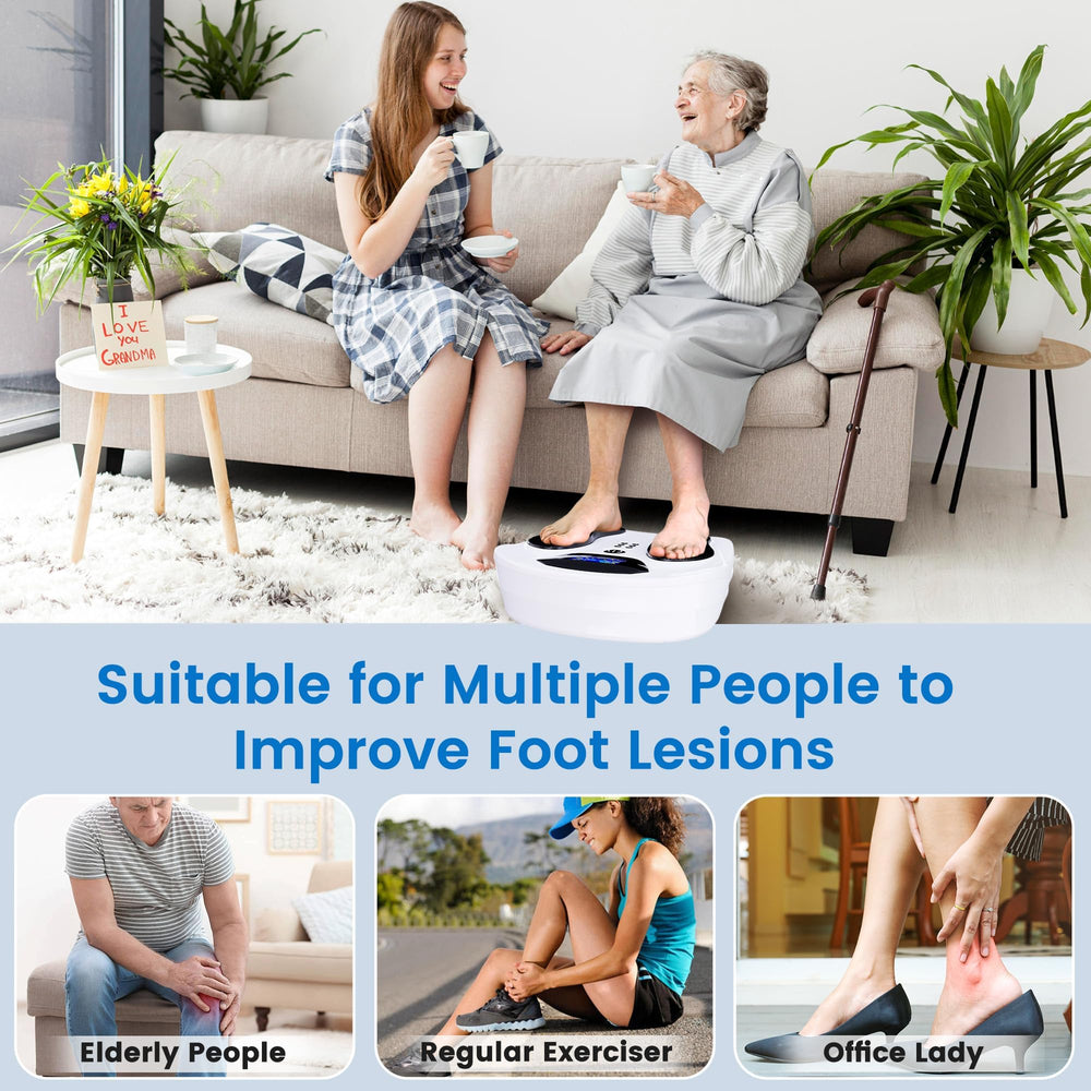 Creliver EMS Foot Stimulator Pro 2 quiet operation enabling peaceful home sessions