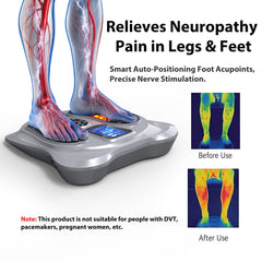 Creliver foot massager offers 25 therapy modes for customized relief.