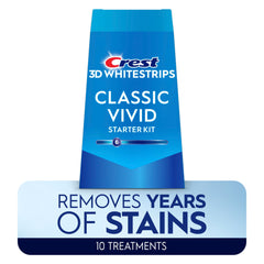 Crest 3D Whitestrips Classic Vivid, empaque puede variar, facilidad de compra.