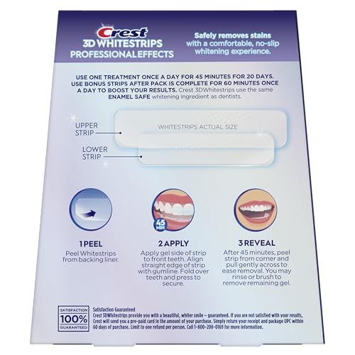Crest 3D Whitestrips Professional Effects 20 whitening treatments total