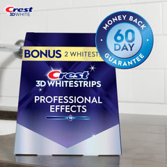 Crest 3D Whitestrips Professional Effects Advanced Seal Technology close-up for secure fit