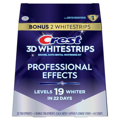 Crest 3D Whitestrips Professional Effects enamel-safe whitening formula highlight