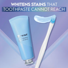 Crest Emulsions with 5x active peroxide droplets for effective whitening.