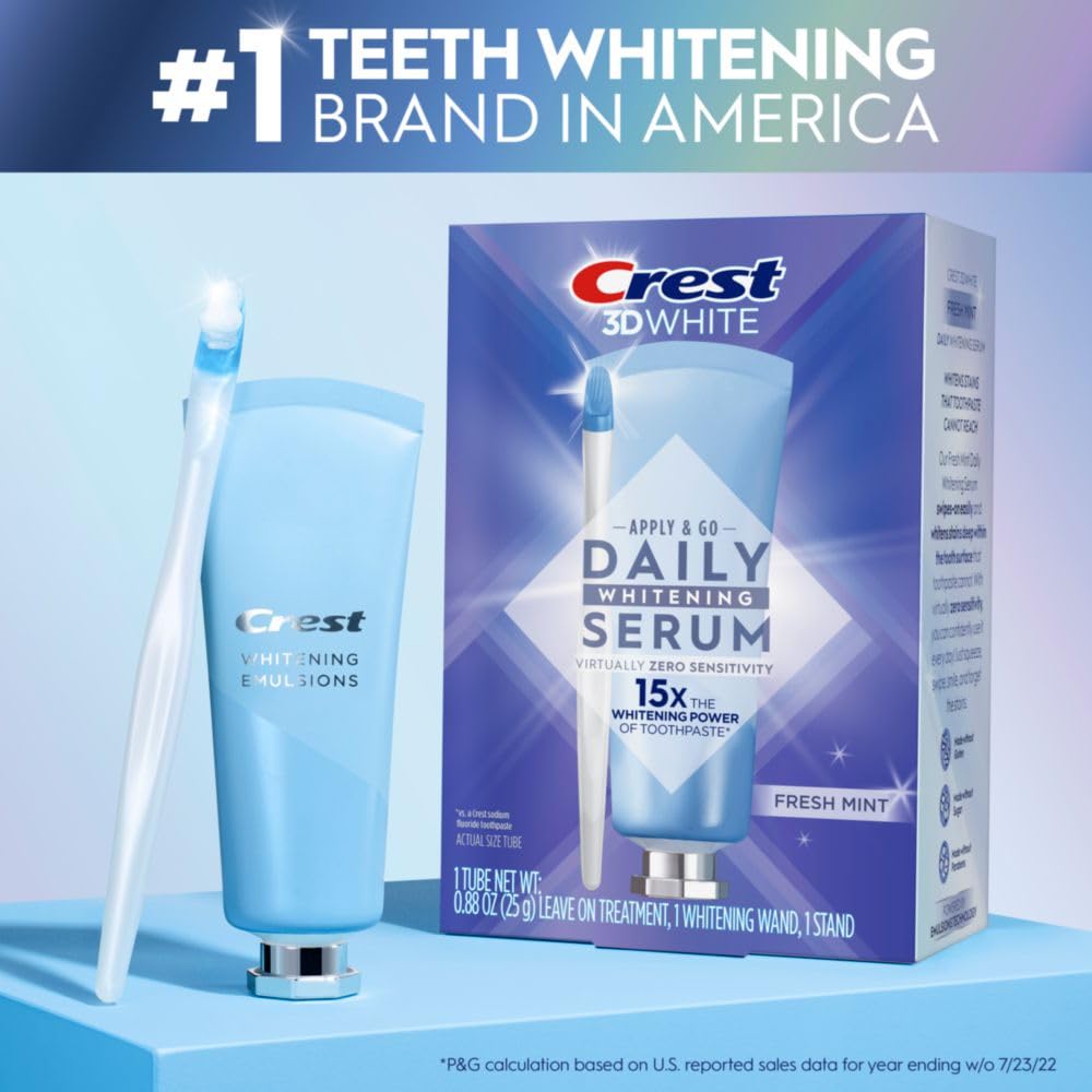 Crest Emulsions help remove surface stains and maintain brightness.