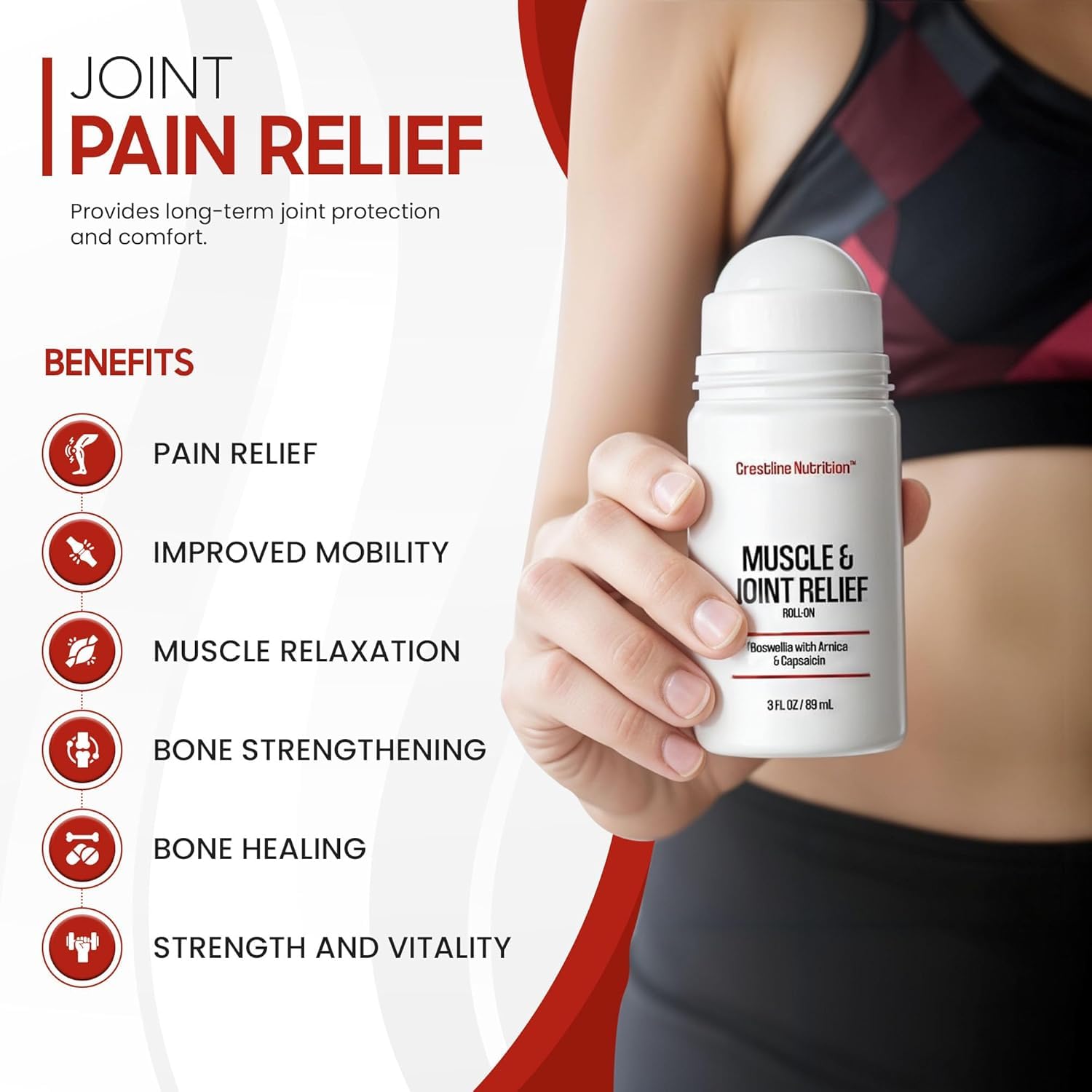Crestline MSM blend close-up hints at joint mobility support