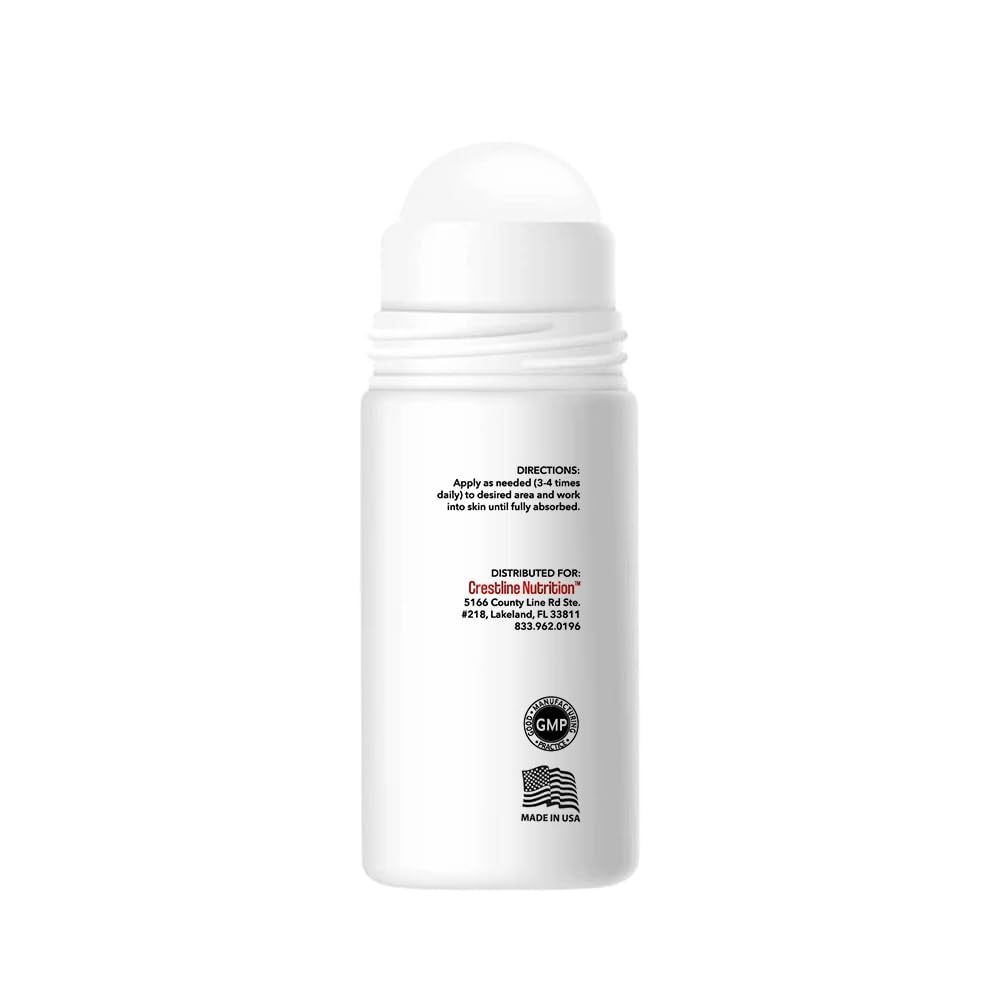 Crestline Muscle & Joint Relief pour showing quick-acting support in action