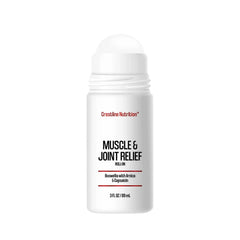 Crestline Nutrition Muscle and Joint Relief bottle front for fast on-the-go comfort.