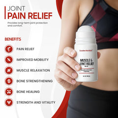Crestline Nutrition Muscle and Joint Relief glucosamine ingredient close-up.