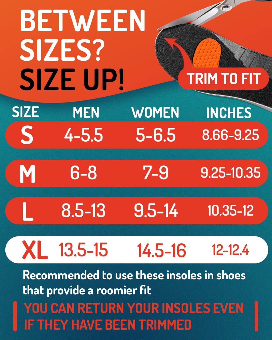 CRUVHEAL insoles offer neutral arch support for versatile sneaker use.