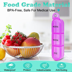 Cruxer BPA-free, food-grade material keeps medications safe
