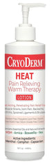 CryoDerm Cryoderm Heat 16oz bottle for targeted warmth and daily comfort