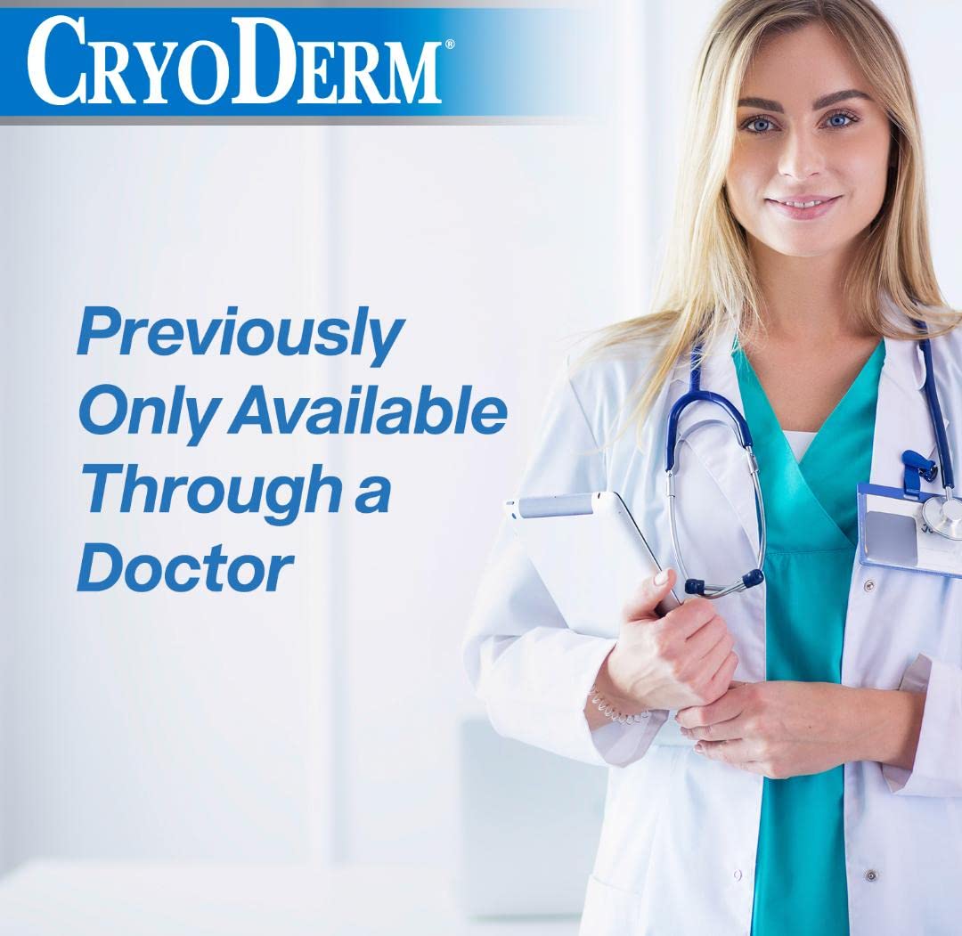 CryoDerm spray applied to forearm for targeted cooling
