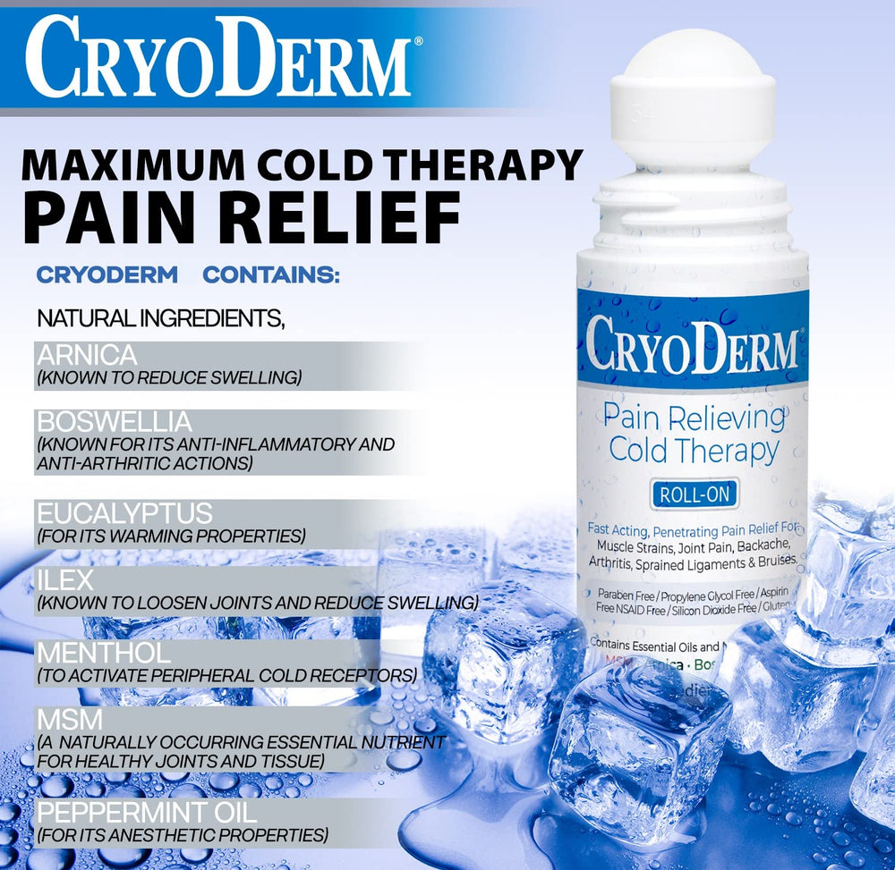 CryoDerm in use during activity to support post-exertion comfort.