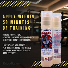 CryoTone Relieve made in USA reflects quality and clean manufacturing