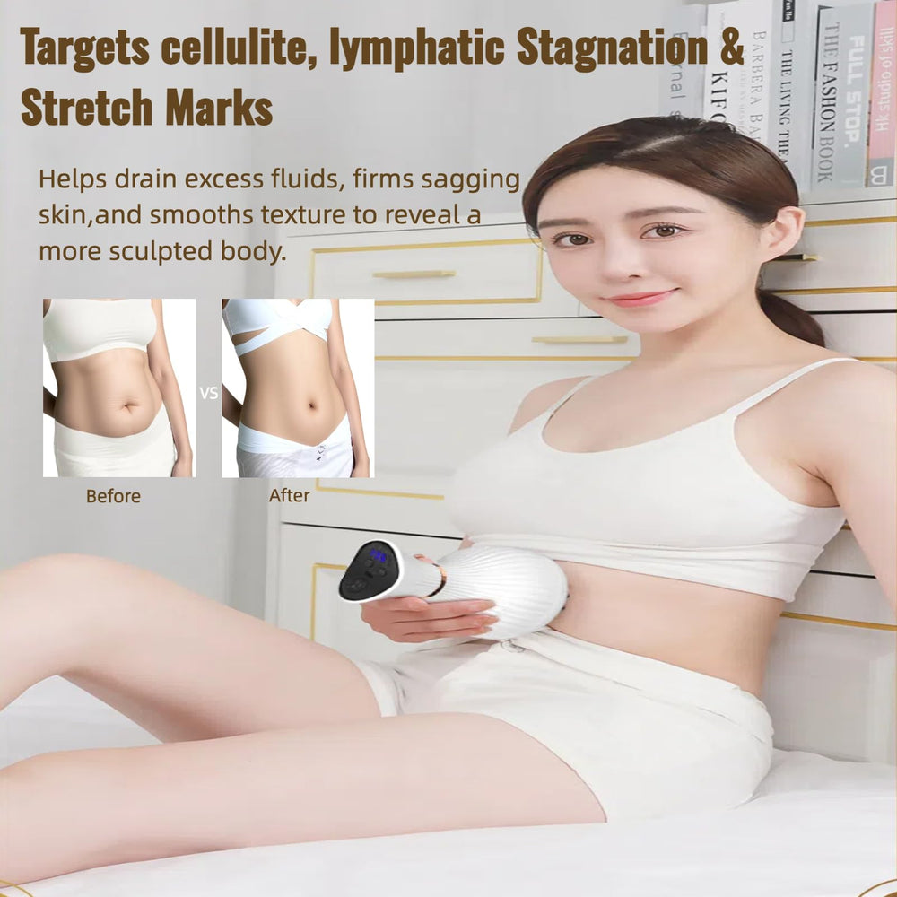 CRYSNATM massager for arms showing deep tissue massage and soothing comfort.