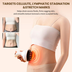 CRYSNATM massager on arm highlighting cellulite reduction and improved tone.