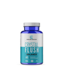 CRYSTAL FLUSH Balance Feet bottle showing 60 capsules for toenail support.