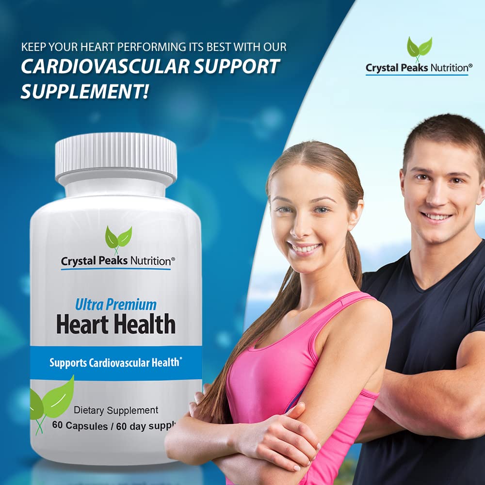 Crystal Peaks Calcium D3 blend capsules for circulatory health.