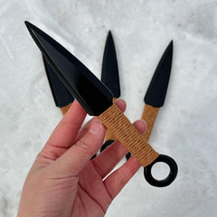 Crystland Wiccan altar knife decor for sacred space ambiance.