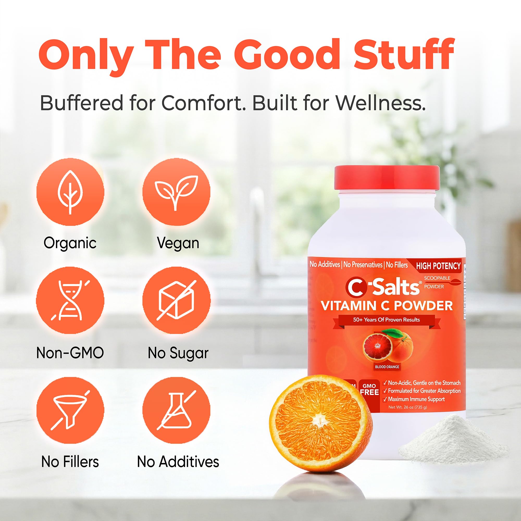 Family-friendly daily routine using C-Salts vitamin C powder.
