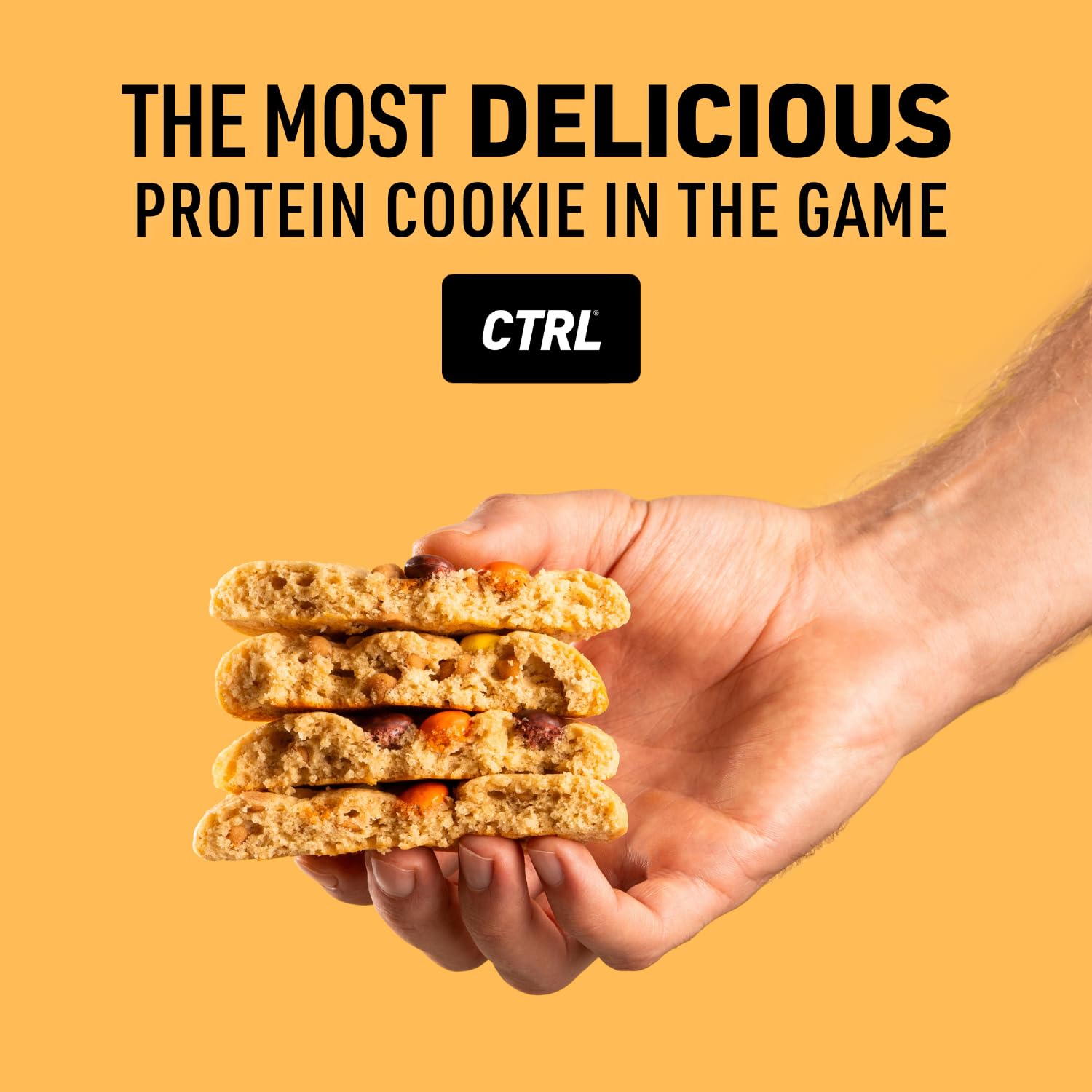 CTRL Nutrition facts panel image spotlights 15g protein and 4g collagen per serving.