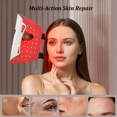 CUEME LED mask rechargeable controller enables portable skincare sessions.