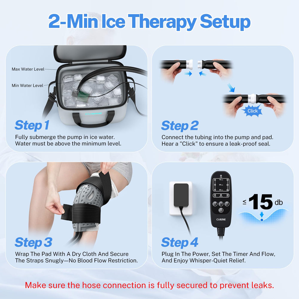 CUEME programmable timer module for customizable therapy sessions.