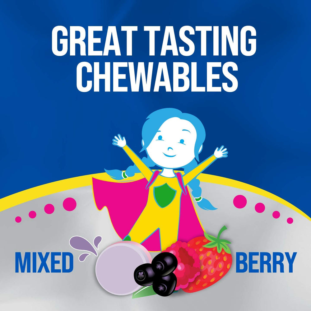 Culturelle Kids chewables with a mixed berry flavor