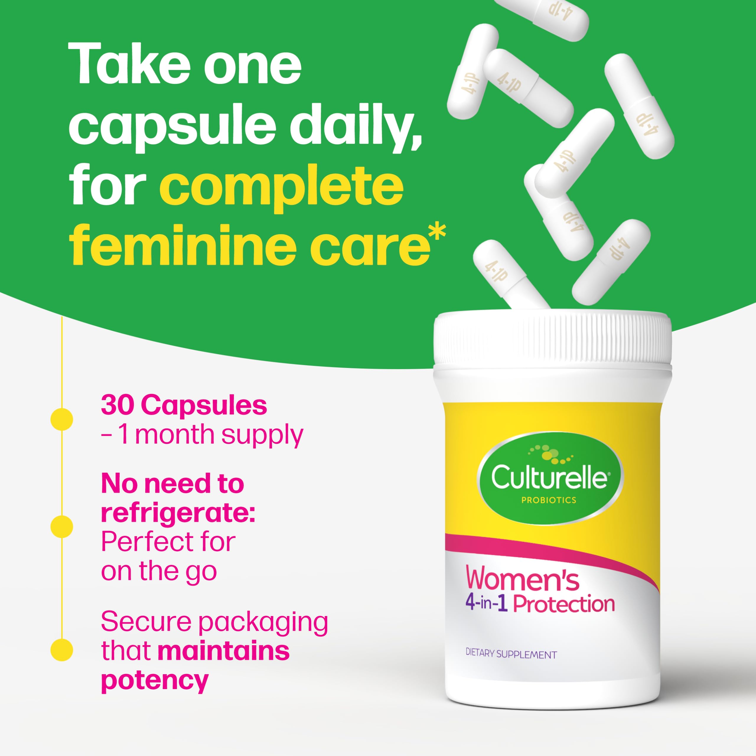 Culturelle daily usage scene illustrating a morning routine with supplements.